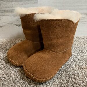 Cozy Brown Suede Ugg Baby Boots